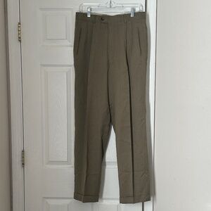 Men's Pronto-Uomo Slacks Pants Size 34R  Suit Separate Dress Pant
